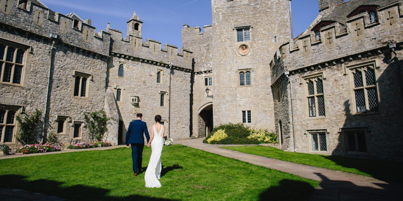 Wedding Venue St Donat's Castle | Vale of Glamorgan