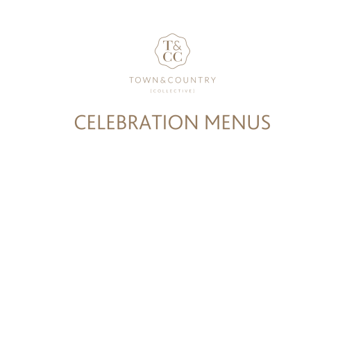 Town and Country Collective Celebration Menus | PDF