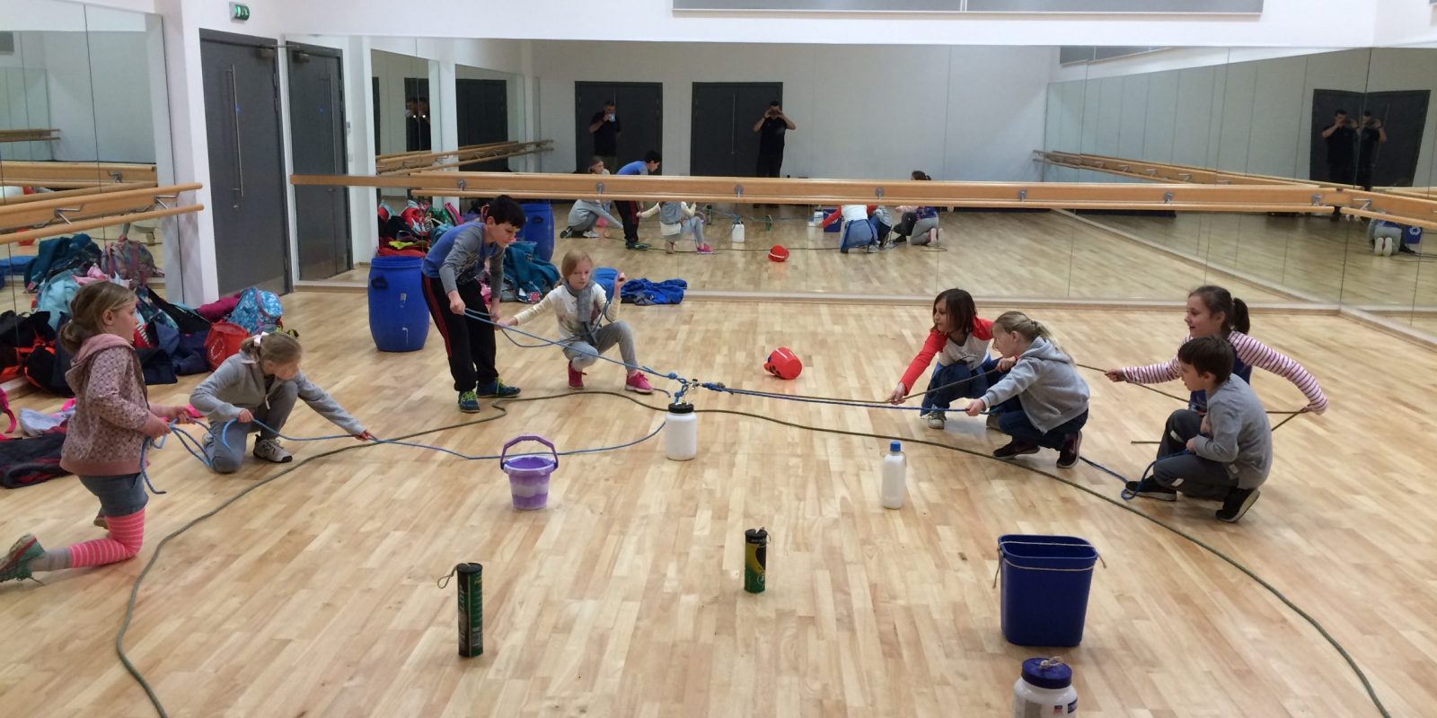 Indoor team building