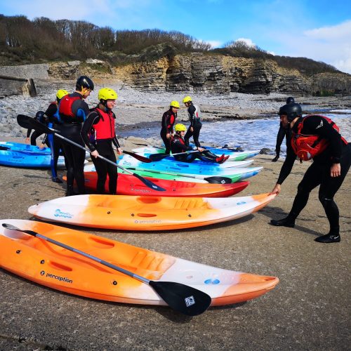 Kayaking at UWC Atlantic