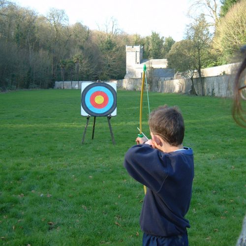 School Day Trips School day trips, child shooting archery