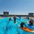 ELEA participants on kayaks in the pool