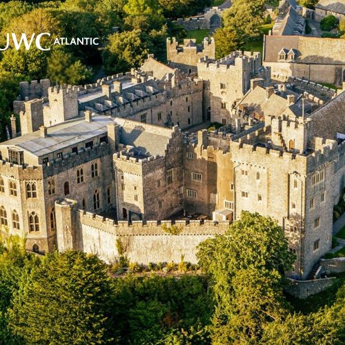 Fridge magnet of St Donat's Castle
