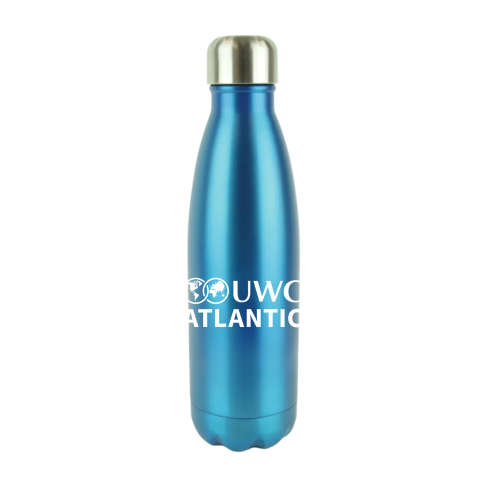 Metal Water Bottle Double Walled – 500ml – Cyan